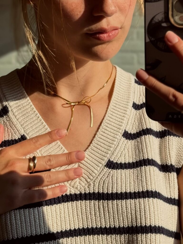 five trendy and cute ways to style a sweater vest outfit for women. Pinterest inspired fashion look